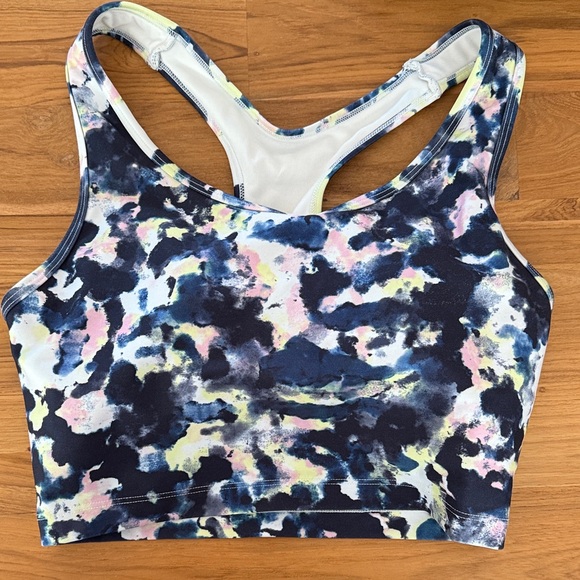 Marika Colorful Abstract Print Sports Bra and Leggings Set - Picture 3 of 4
